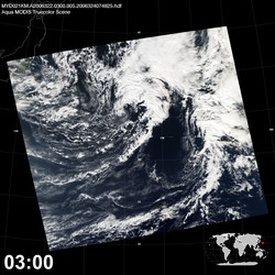 Level 1B Image at: 0300 UTC