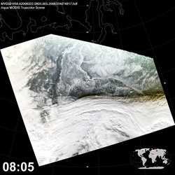 Level 1B Image at: 0805 UTC