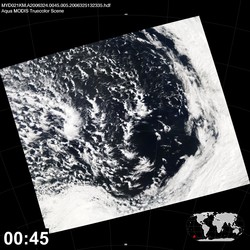 Level 1B Image at: 0045 UTC