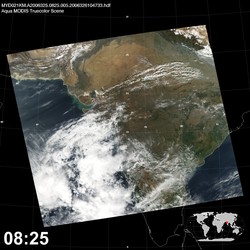 Level 1B Image at: 0825 UTC