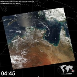 Level 1B Image at: 0445 UTC