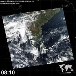 Level 1B Image at: 0810 UTC