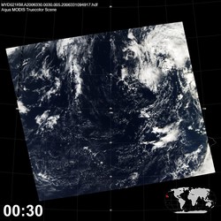 Level 1B Image at: 0030 UTC