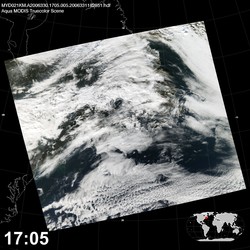 Level 1B Image at: 1705 UTC