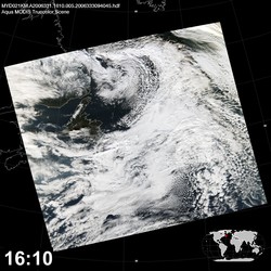 Level 1B Image at: 1610 UTC