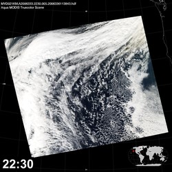 Level 1B Image at: 2230 UTC