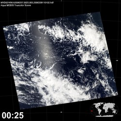 Level 1B Image at: 0025 UTC