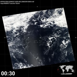 Level 1B Image at: 0030 UTC