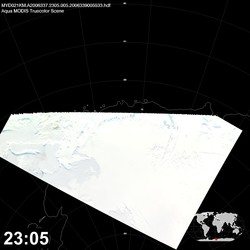 Level 1B Image at: 2305 UTC