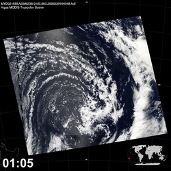 Level 1B Image at: 0105 UTC