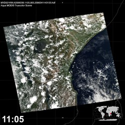 Level 1B Image at: 1105 UTC