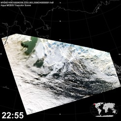 Level 1B Image at: 2255 UTC