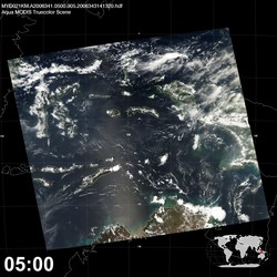 Level 1B Image at: 0500 UTC