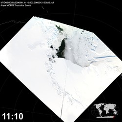 Level 1B Image at: 1110 UTC