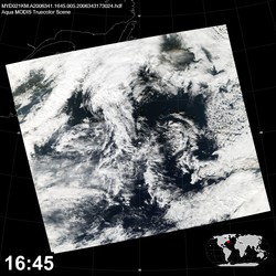 Level 1B Image at: 1645 UTC