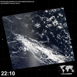 Level 1B Image at: 2210 UTC