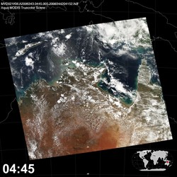 Level 1B Image at: 0445 UTC