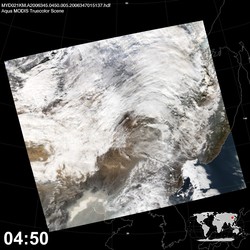 Level 1B Image at: 0450 UTC