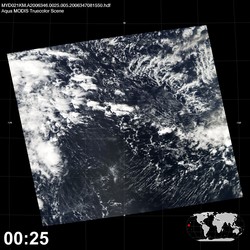 Level 1B Image at: 0025 UTC