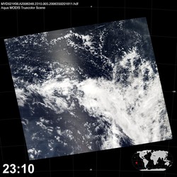 Level 1B Image at: 2310 UTC