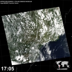 Level 1B Image at: 1705 UTC