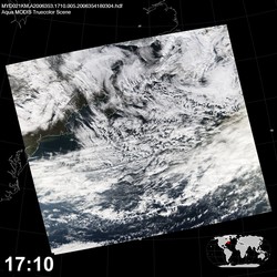 Level 1B Image at: 1710 UTC