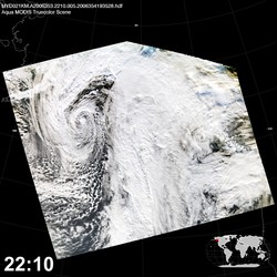 Level 1B Image at: 2210 UTC