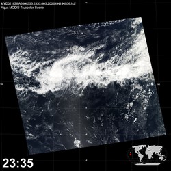 Level 1B Image at: 2335 UTC