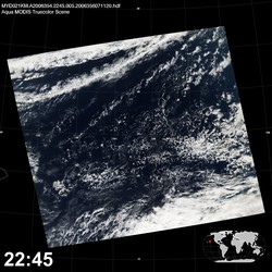 Level 1B Image at: 2245 UTC