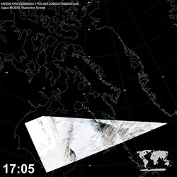 Level 1B Image at: 1705 UTC