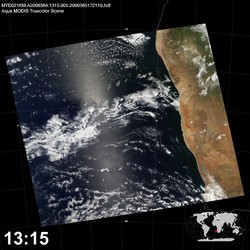 Level 1B Image at: 1315 UTC