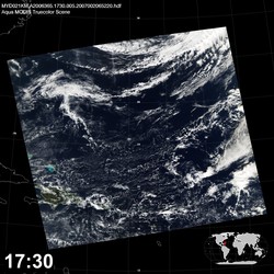 Level 1B Image at: 1730 UTC