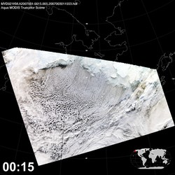 Level 1B Image at: 0015 UTC