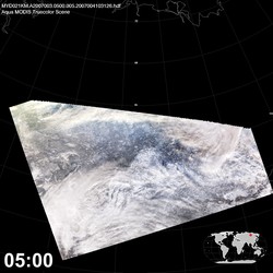 Level 1B Image at: 0500 UTC