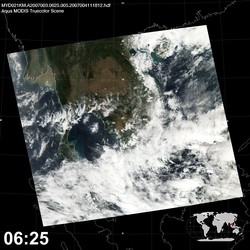 Level 1B Image at: 0625 UTC