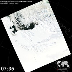 Level 1B Image at: 0735 UTC