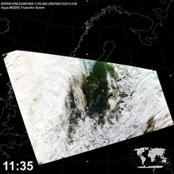 Level 1B Image at: 1135 UTC