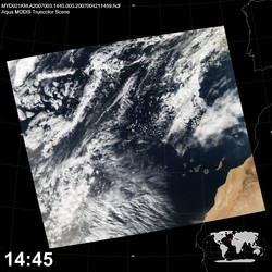 Level 1B Image at: 1445 UTC