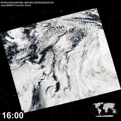 Level 1B Image at: 1600 UTC