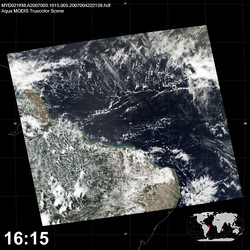 Level 1B Image at: 1615 UTC