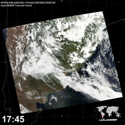 Level 1B Image at: 1745 UTC