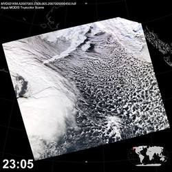 Level 1B Image at: 2305 UTC