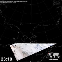 Level 1B Image at: 2310 UTC