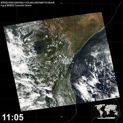 Level 1B Image at: 1105 UTC