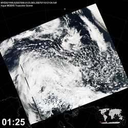 Level 1B Image at: 0125 UTC