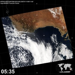 Level 1B Image at: 0535 UTC