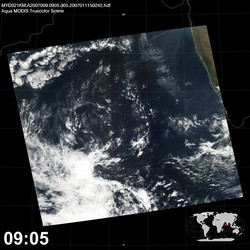 Level 1B Image at: 0905 UTC