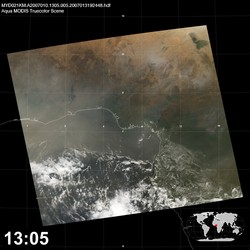 Level 1B Image at: 1305 UTC