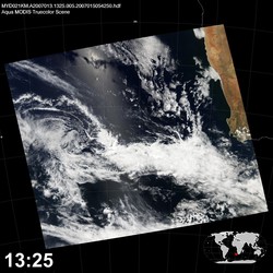 Level 1B Image at: 1325 UTC