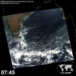 Level 1B Image at: 0745 UTC